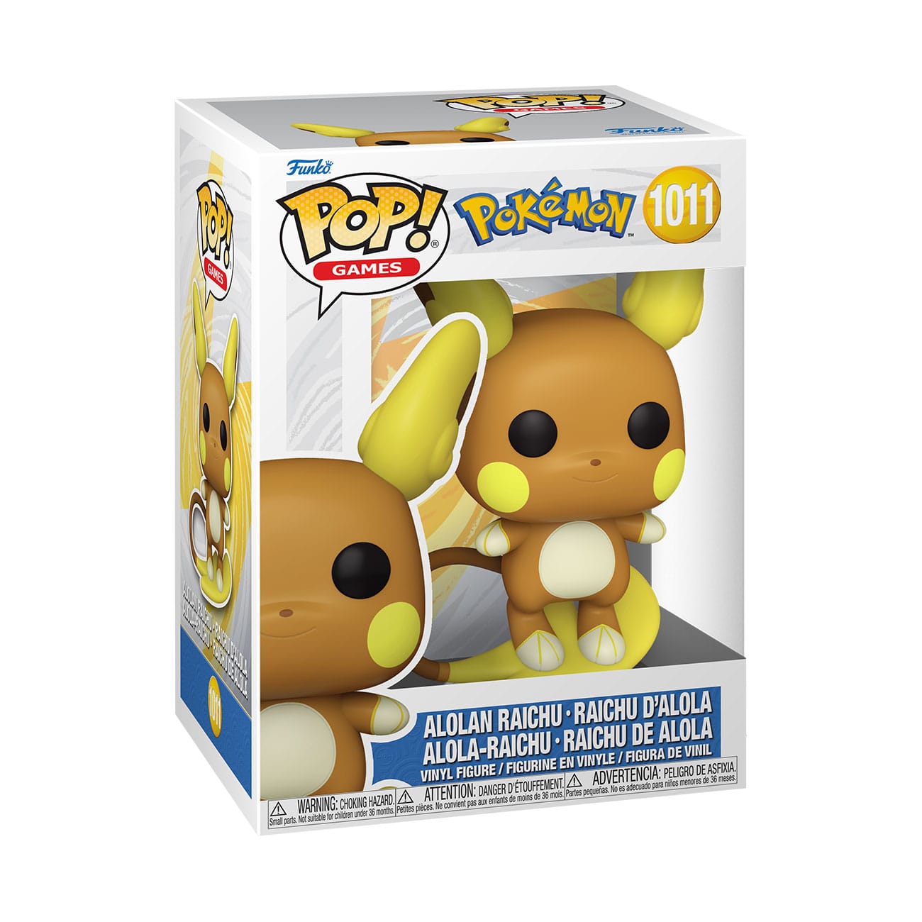 POP! RAICHU DI ALOLA. Pokemon.