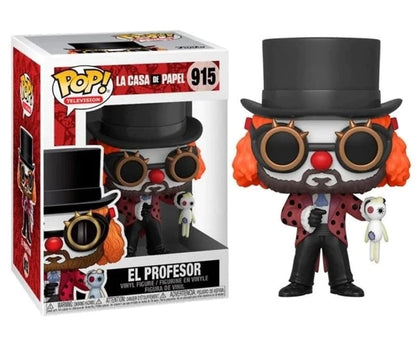 POP! PROFESSOR O CLOWN. La Casa di Carta.