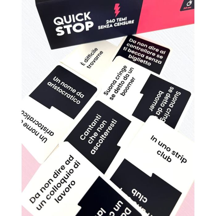 QuickStop - Senza Filtri