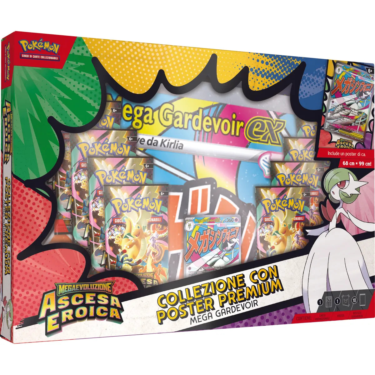 Collezione con poster Premium M-Gardevoir ex