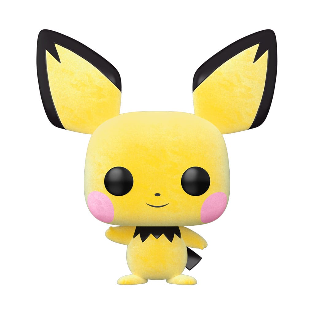 POP! PICHU (Flocked). Pokemon.