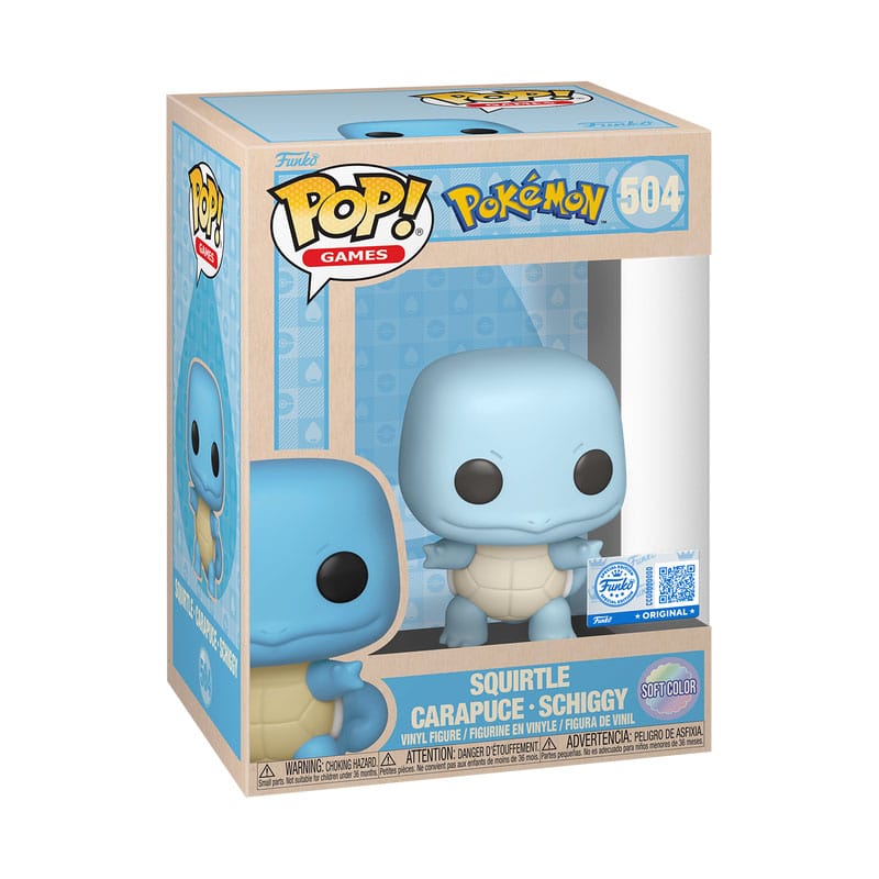 POP! SQUIRTLE (Soft Color). Pokemon.